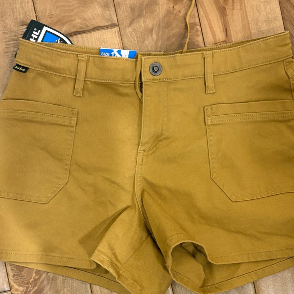Kuhl Golden Brown Casual Shorts